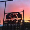 tule creek sign dusk