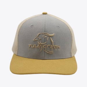Tule Creek Grey Khaki Trucker Hat