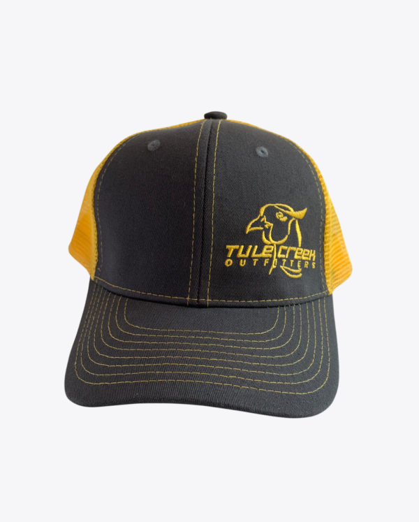 Tule Creek Charcoal Sun Burst Trucker Hat